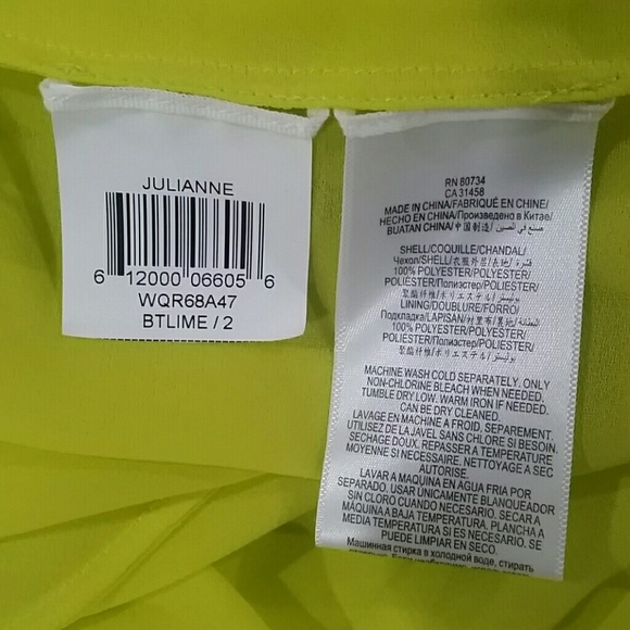 BCBGMaxAzria Yellow Julianne Maxi Dress - Picture 4 of 4